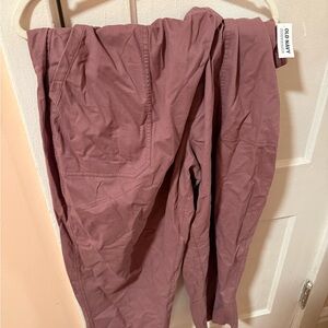Old Navy Dusty Rose Utility Pants